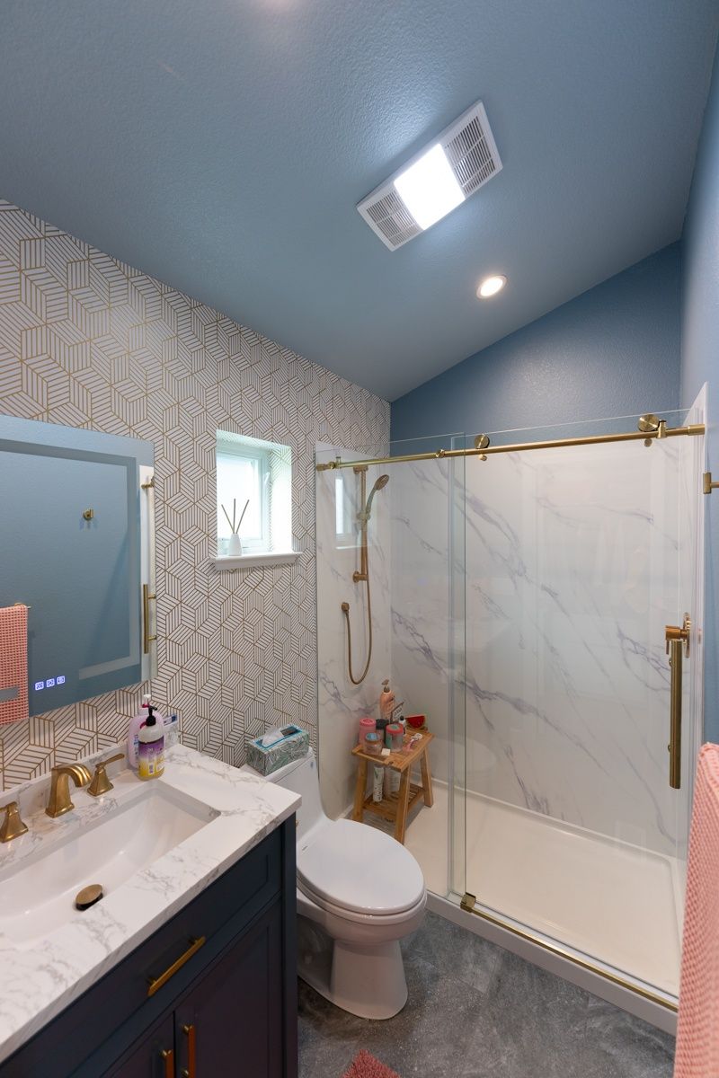 Sonoma County Addition — bathroom — Sonoma Residential Services